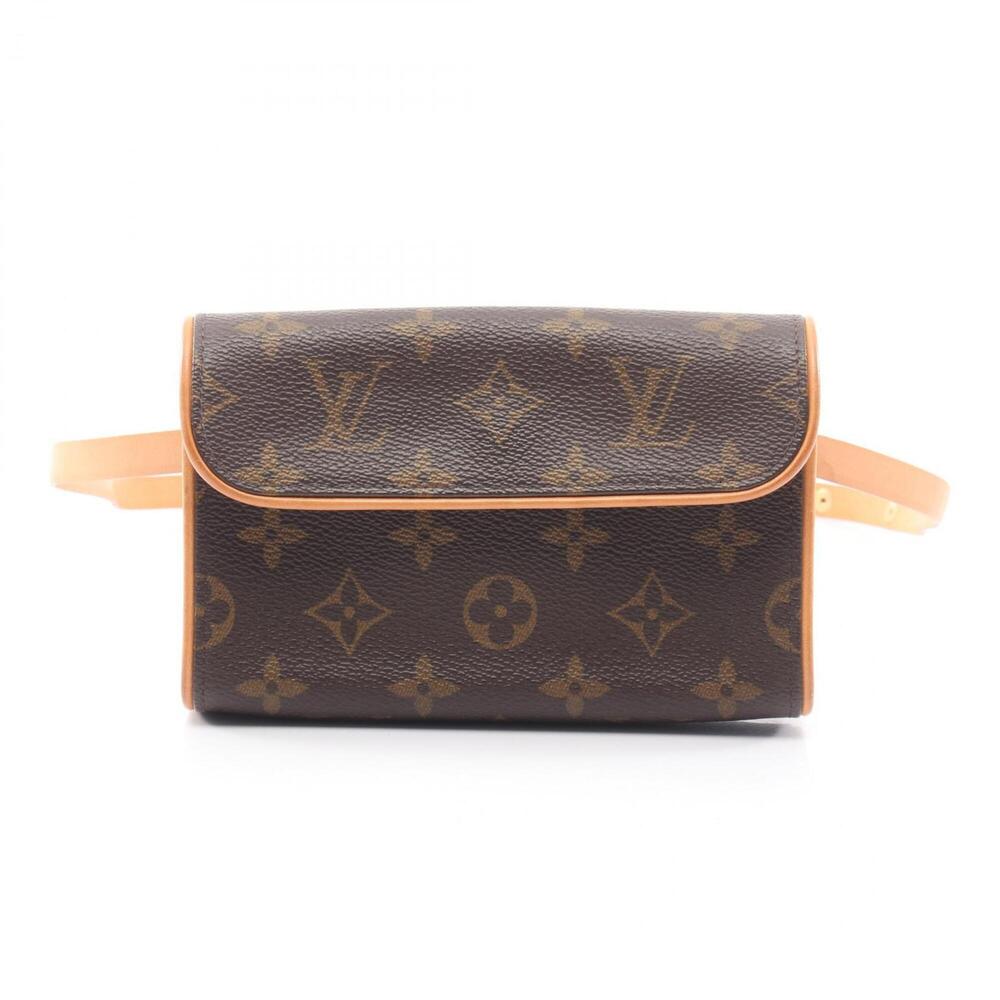 LOUIS VUITTON Brown Monogram Leather Pochette Fanny Pack - Picture 1 of 10